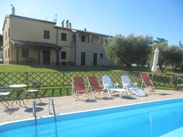 Penzion Agriturismo La Quiete Polverigi Exteriér fotografie